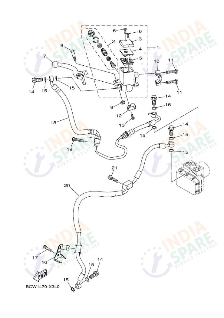 FRONT MASTER CYLINDER